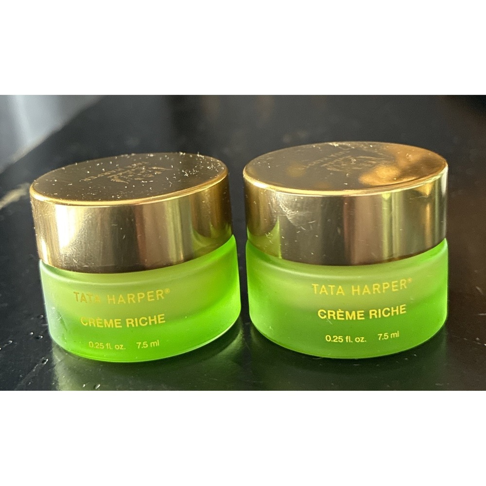 2X Tata Harper Creme Riche—7.5ml/0.25 oz—-New Without Box
